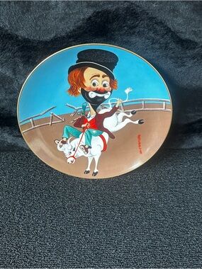 Bronco Freddie Red Skelton Plate